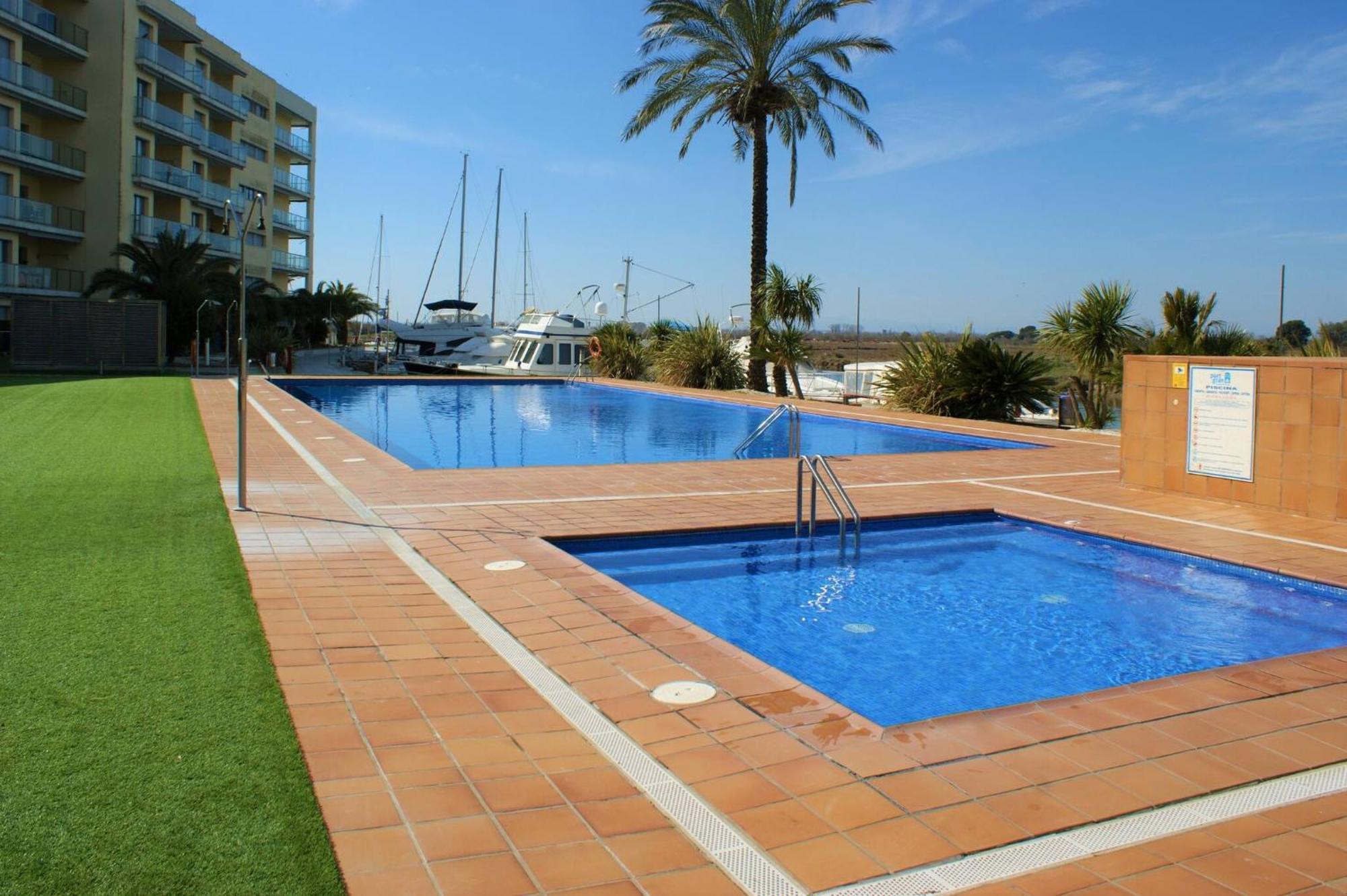 Precioso Piso Con Vista Al Canal Y Piscina En Roses Av-69 מראה חיצוני תמונה