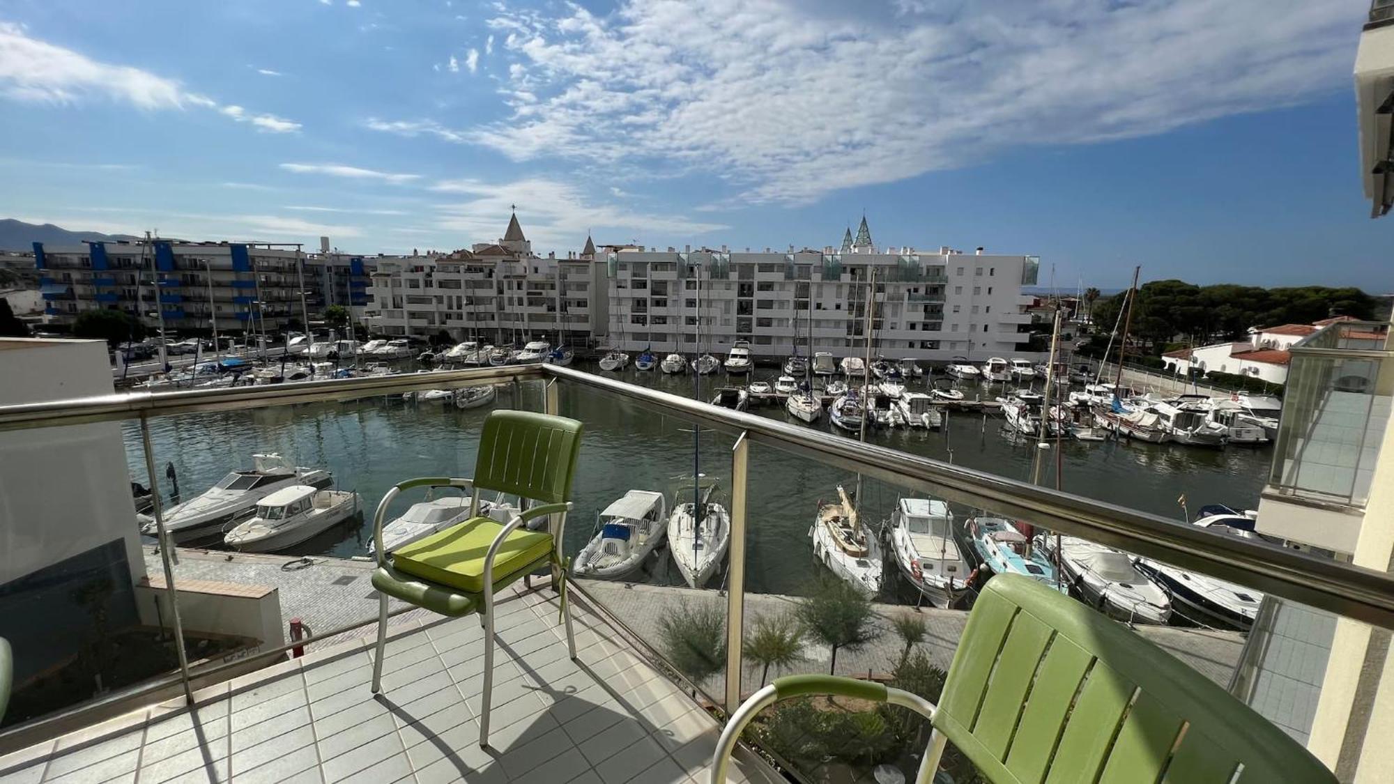Precioso Piso Con Vista Al Canal Y Piscina En Roses Av-69 מראה חיצוני תמונה