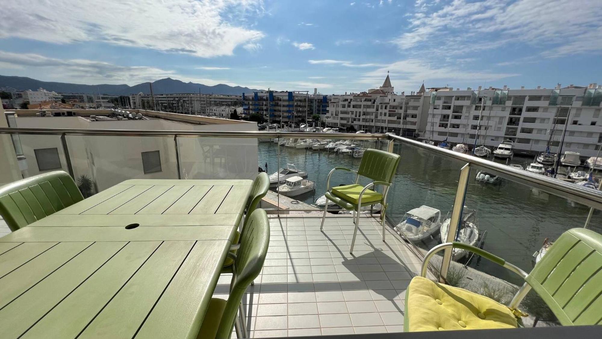 Precioso Piso Con Vista Al Canal Y Piscina En Roses Av-69 מראה חיצוני תמונה
