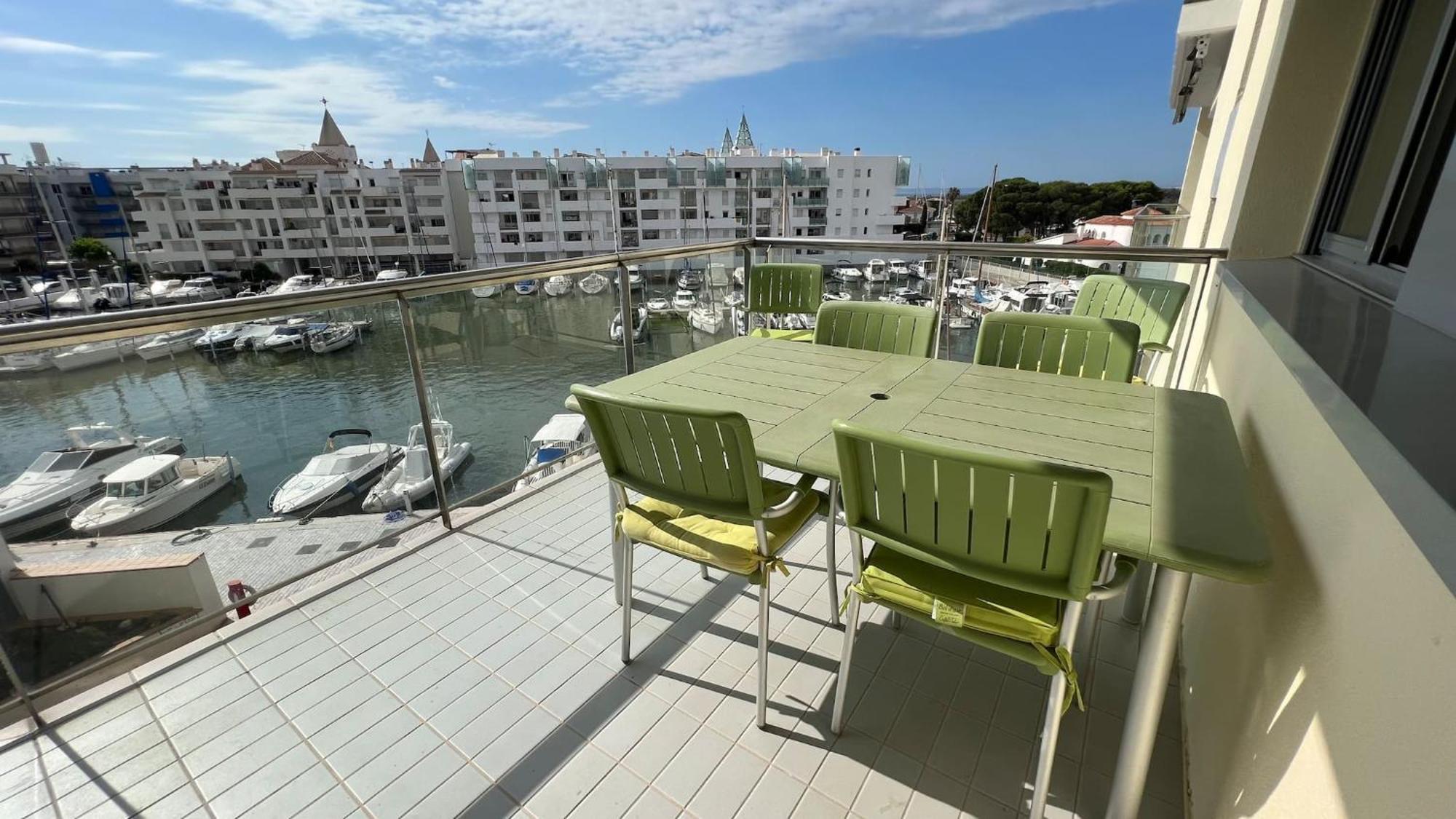 Precioso Piso Con Vista Al Canal Y Piscina En Roses Av-69 מראה חיצוני תמונה