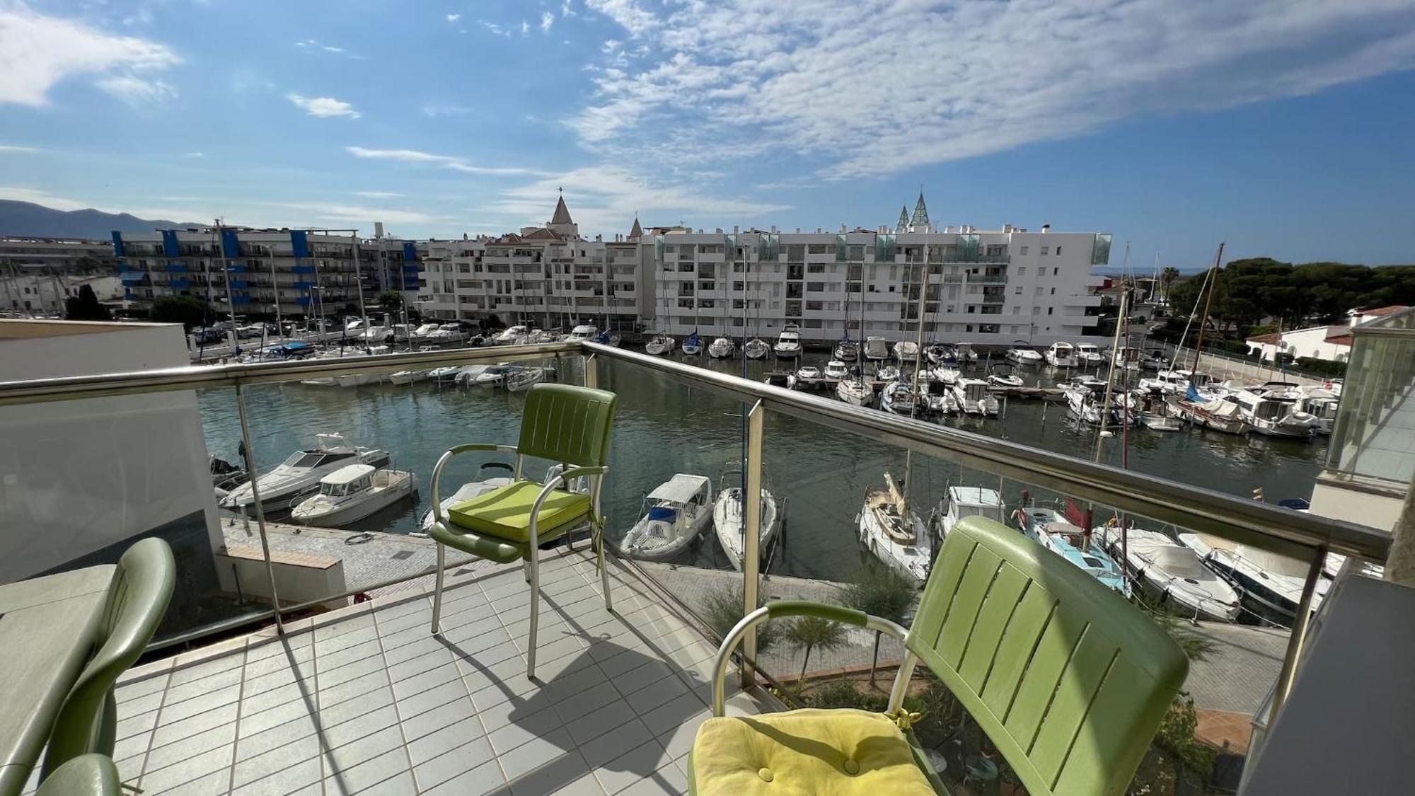 Precioso Piso Con Vista Al Canal Y Piscina En Roses Av-69 מראה חיצוני תמונה